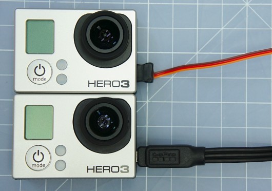 Simulus Video-Ersatzkabel für GoPro® Hero 3 an Quadrocopter QR-X350.PRO 